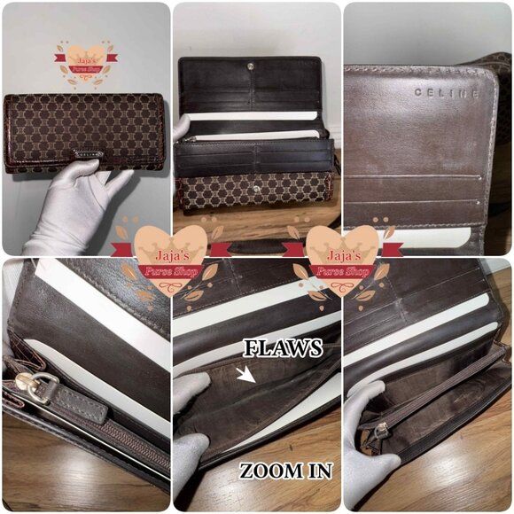 🤎Celine Macadam Canvas & Leather Bag & Wallet-SET🤎 - Picture 12 of 17